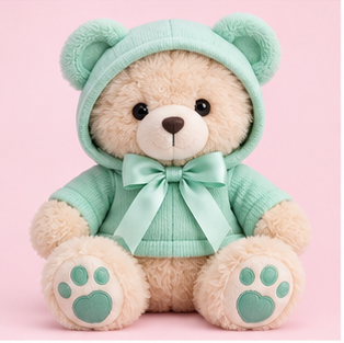 Pink Teddy Shelf teddy mark